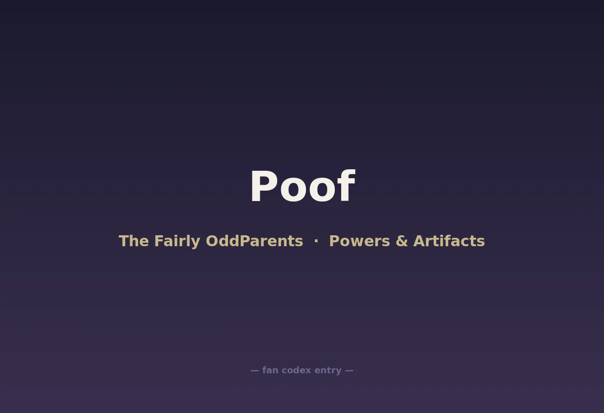 Poof