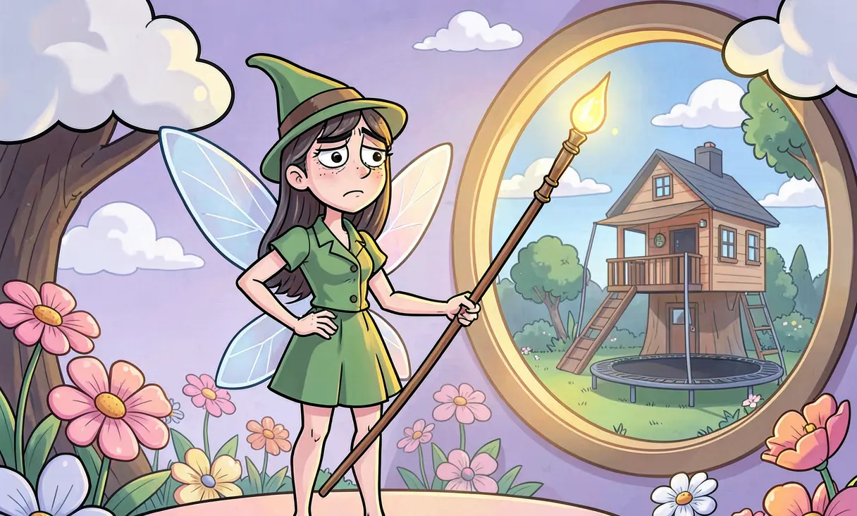The Fairy Godmother's Staff