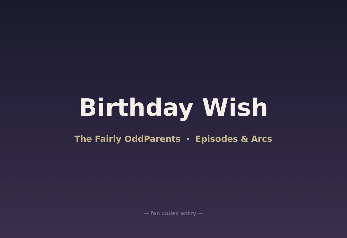 Birthday Wish