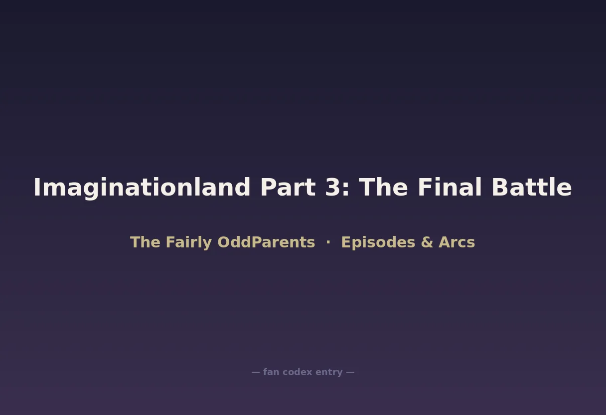 Imaginationland Part 3: The Final Battle